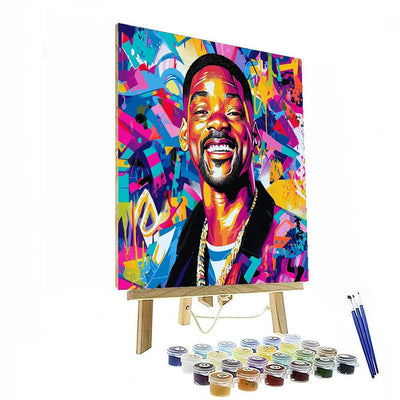 Will Smith: The Charismatic Prince Of Pop Culture Paint By Numbers Art