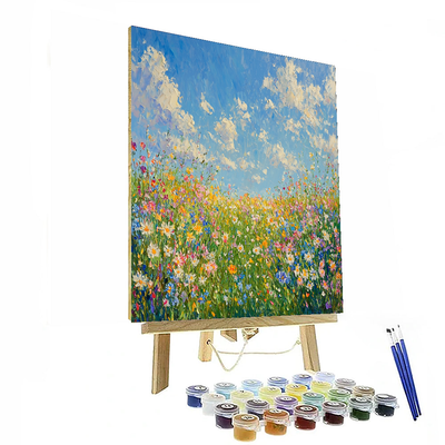 Claude Monet Inspired Summer Meadows  Paint By Color