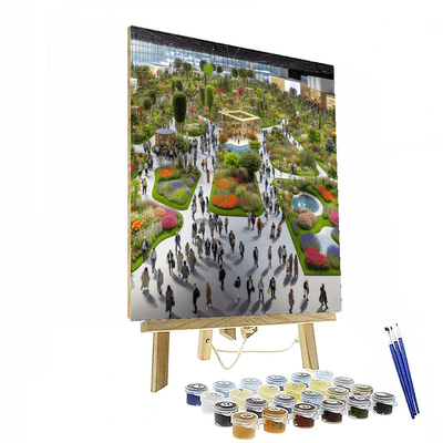 Floriade Expo - Netherlands Painting By Numbers Kit