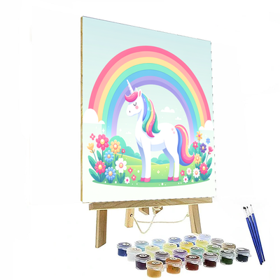 Mystic Unicorn Meadows DIY Paint By Numbers