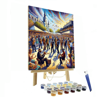 Jazz And Heritage Festival - New Orleans, Usa Numbered Painting Kits