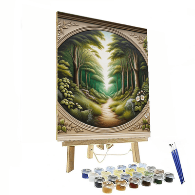 Enlightened Woodland Path Numbered Painting Kits