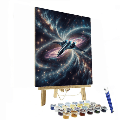 Galactic Voyager Painting Number Kit