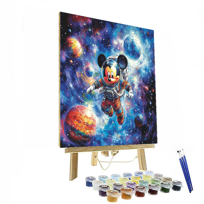 Mickey's Galactic Adventure - Disney Inspired Paint By Color