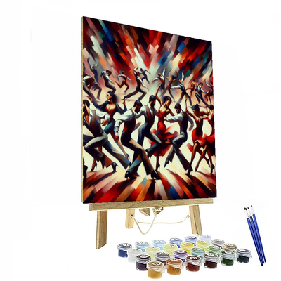 Dynamic Dance Expressions Paint By Number