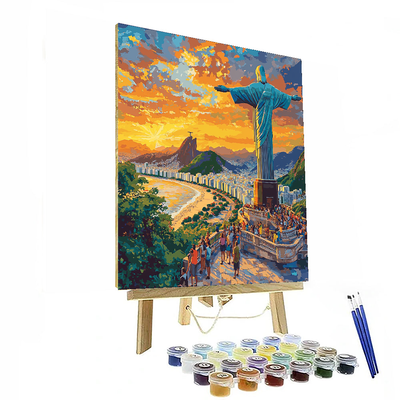 Christ The Redeemer DIY Paint By Numbers