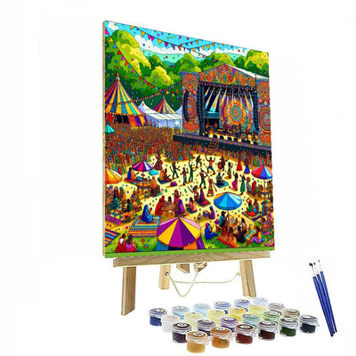 World Of Music, Arts And Dance (womad) - United Kingdom Numbered Painting Kits