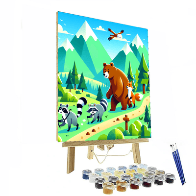 Mountain Explorer's Trail Numbered Painting Kits