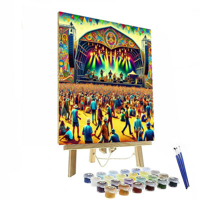 Woodstock Music Festival Paint By Numbers