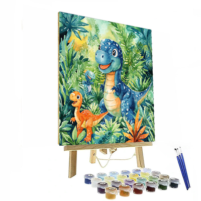 Rex's Dinosaur Discovery - Disney Inspired Numbered Painting Kits