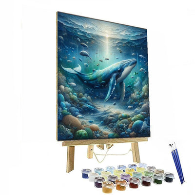 Whale Song Serenity Painting Number Kit