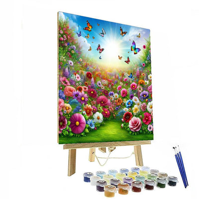 Garden Of Delight Painting Number Kit