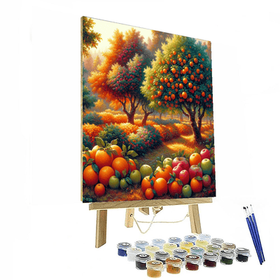 The Magical Orchard Number Painting