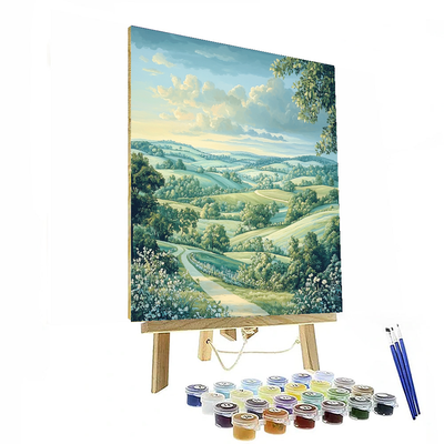 Gainsborough Inspired Rural Reverie  Paint By Number