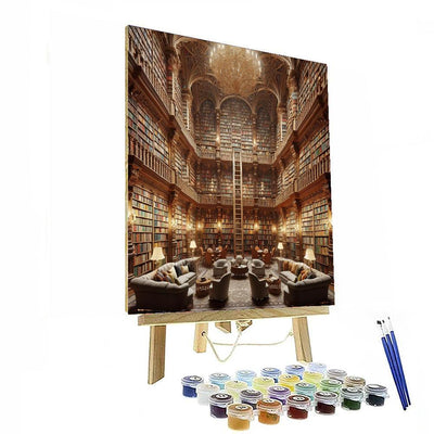 Timeless Grand Library Paint By Color