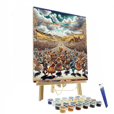 Fiesta De La Candelaria - Peru Numbered Painting Kits