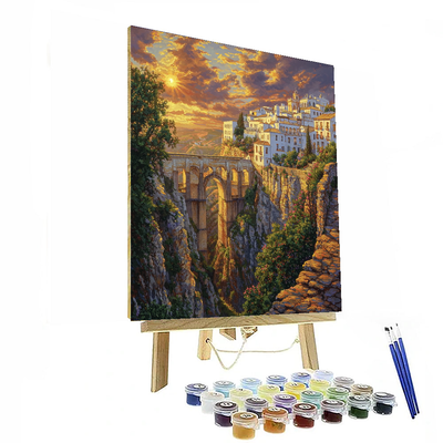 Ronda's Cliffside City Paint By Numbers Kits