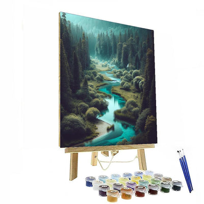 Gentle Creek Wanderlust Painting Number Kit