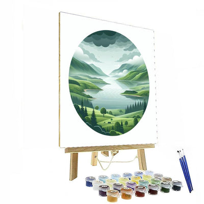 Scotland's Mystic Highlands Painting By Numbers Kit