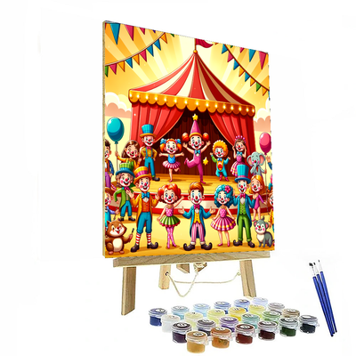 Joyful Circus Show Paint By Color