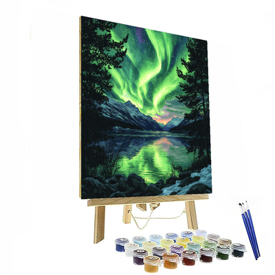 The Northern Lights In Tromsø Numbered Painting Kits