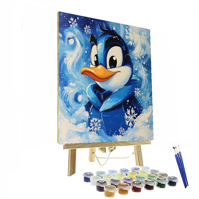 Frozone's Chill Time - Disney Inspired Paint By Number