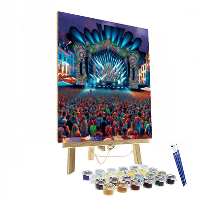 Tomorrowland - Boom DIY Paint By Numbers