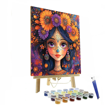 Coco's Día De Los Muertos Celebration - Disney Inspired Painting Number Kit