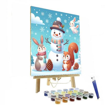 Frosty Friends Numbered Painting Kits