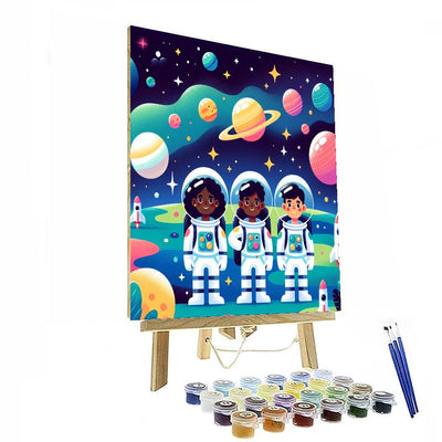 Galaxy Adventure Journey Paint By Color