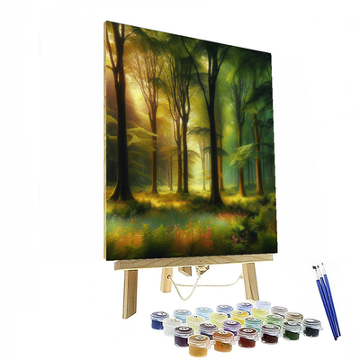 Mystical Dream Forest Painting By Numbers Kit