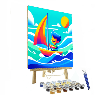 Sunny Sea Voyage Paint By Numbers