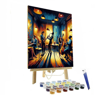 Timeless Jazz Lounge Painting By Numbers Kit