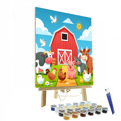 Charming Farm Adventures Paint By Number