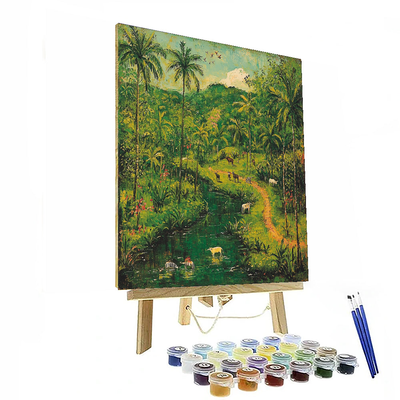 Henri Rousseau Inspired Vivid Jungle Visions  Paint By Number