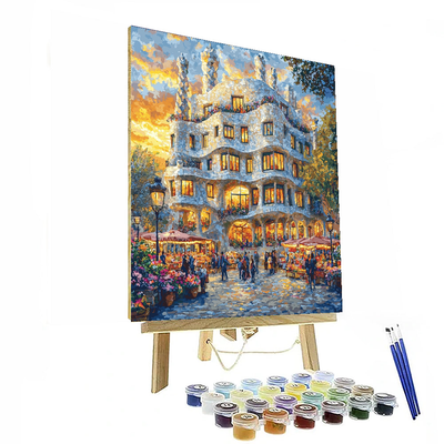 La Pedrera Numbered Painting Kits