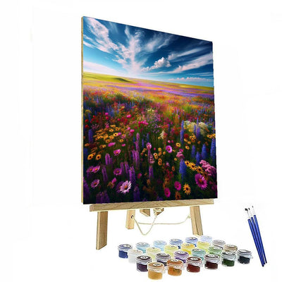 Wildflowers Of The Prairie Numbered Painting Kits