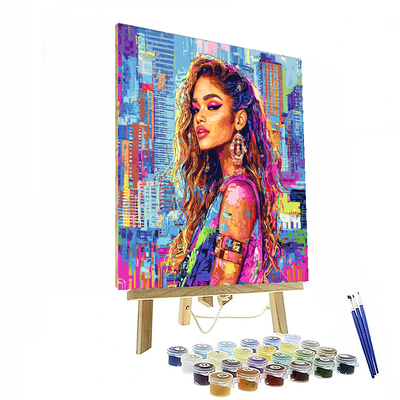 Zendaya: A New Dawn Of Talent And Grace Paint By Number