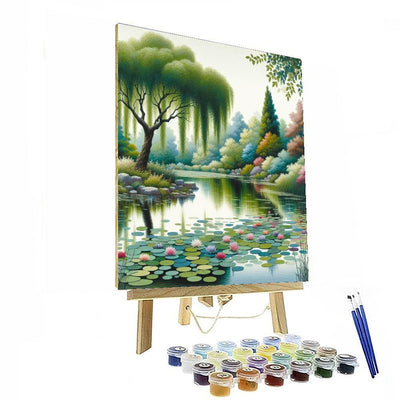 Under The Enchanted Willow Paint By Numbers Kits