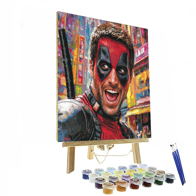 Ryan Reynolds: A Hilarious Hero Of Deadpool’s Antics Paint By Number