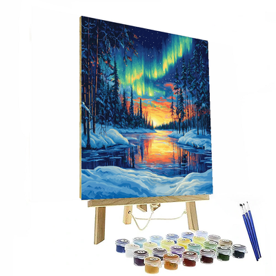 Lapland - Finland Paint By Numbers Kits