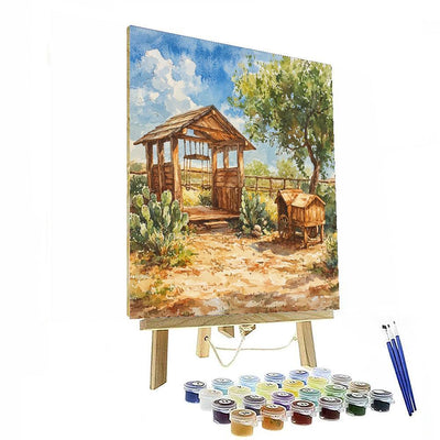 Woody's Wild West Playhouse - Disney Inspired Paint By Numbers Art