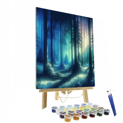 Twilight In The Forest Paint By Color