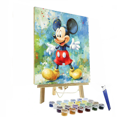 Mickey Mouse Color Adventure - Disney Inspired Paint By Numbers Kits