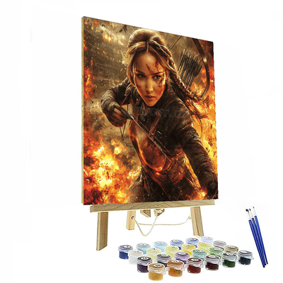 Jennifer Lawrence: From Hunger Games To Stardom Paint By Numbers Kits