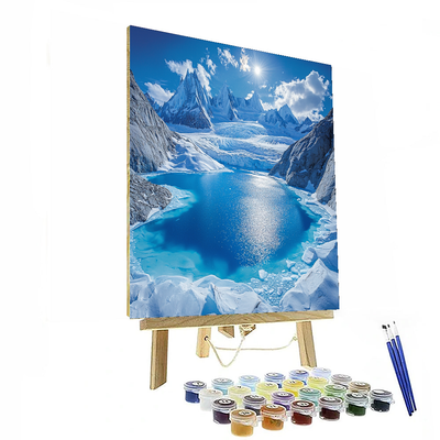 Patagonian Ice Fields - Patagonia Painting Number Kit