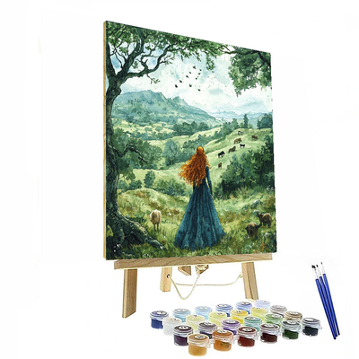 Brave Merida's Highland Quest - Disney Inspired Numbered Painting Kits