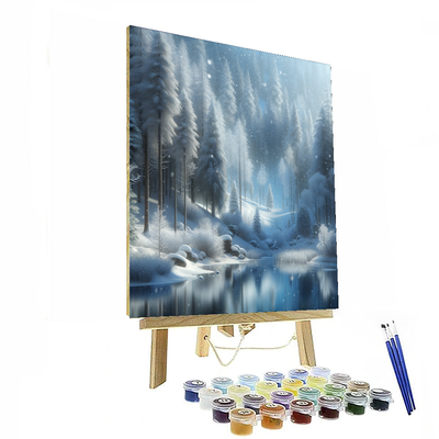 Winter Wonderland Whisper Numbered Painting Kits