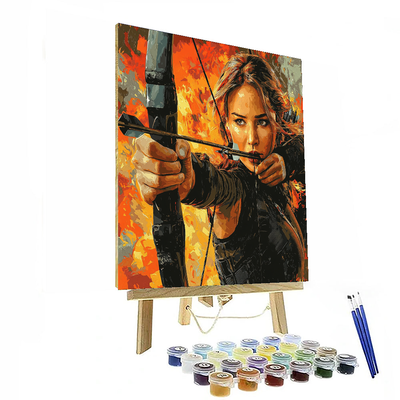 Jennifer Lawrence: The Hunger For Change Painting Number Kit