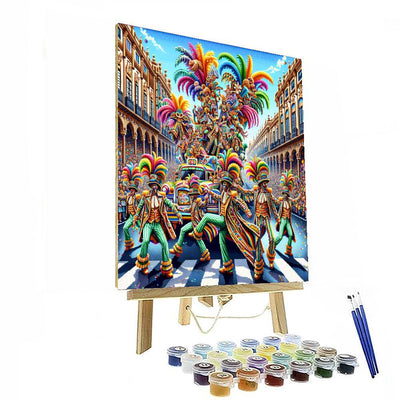 Santa Cruz De Tenerife Carnival - Spain DIY Paint By Numbers